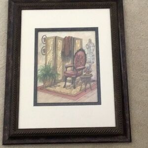 Framed Vintage Style Art Print
